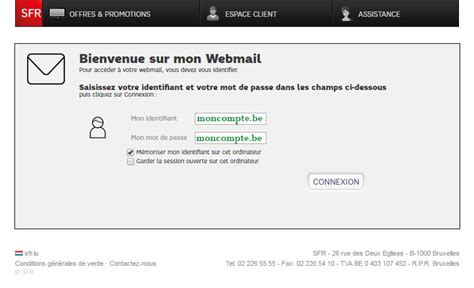 webmail sfr|Utiliser la messagerie SFR et résoudre les dysfonctionnements